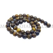 تصویر چشم ببر قهوه ای ریسه ای 