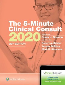 تصویر دانلود کتاب The 5-Minute Clinical Consult 2020 