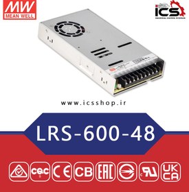 تصویر منبع تغذیه LRS-600-48 MEAN WELL LRS-600-48