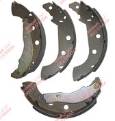 تصویر لنت ترمز عقب کفشکی پژو مناسب ۴۰۵ برند آرمایل 