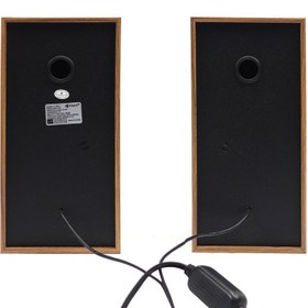 تصویر اسپیکر ۲ تکه Kisonli U-9001 Kisonli U-9001 Desktop Wired Speaker