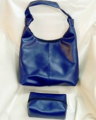 تصویر خرید و قیمت کیف زنانه شل بند گره ای کیف شل بند گره ای به همراه کیف آرایشی