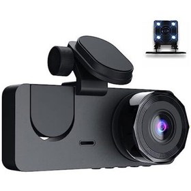 تصویر دوربین ثبت وقایع خودرو 3 لنز مدل Y15 3-lens Y15 car event recording camera