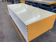 تصویر ساندویچ پانل دیواری 4 سانتی متری دو رو ورق سفید 