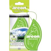 تصویر خوشبو کننده آویزی کارتی Areon مدل Mountain Fresh رایحه کوهستان بسته 1 عددی 