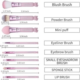 تصویر ست براش هلو کیتی 