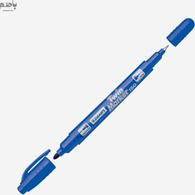 تصویر ماژیک 2 سر twin marker آبی 3018 