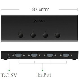 تصویر اسپلیتر 1 به 4 VGA یوگرین مدل (50292)CM152 