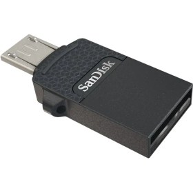 تصویر فلش مموری دوسر سن-دیسک مدل Dual Drive OTG / USB2.0 ظرفیت 32 گیگابایت ا SanDisk Dual Drive OTG Flash Memory 32GB SanDisk Dual Drive OTG Flash Memory 32GB