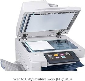 تصویر دستگاه کپی رنگی زیراکس xerox workcentre C8055(استوک) 