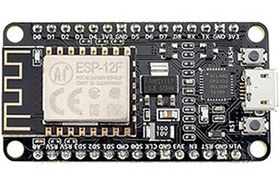 تصویر برد NodeMcu با ماژول بیسیم ESP8266-12F NodeMcu Board with ESP8266-12F WiFi Module