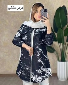 تصویر شومیز مجلسی زنانه دخترانه طرح سنگ مرمر Women's coat