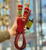 تصویر شلنگ قلیان چرم طبیعی ممتاز مهدی قلیانچی 