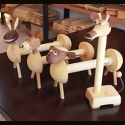 تصویر جادستمال رولی حیوانات 