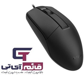 تصویر ماوس ای فورتک مدل OP330S با سیم سایلنت 