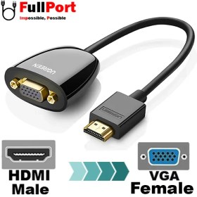 تصویر مبدل HDMI به VGA یوگرین مدل MM105-40253 converter Ugreen MM105-40253