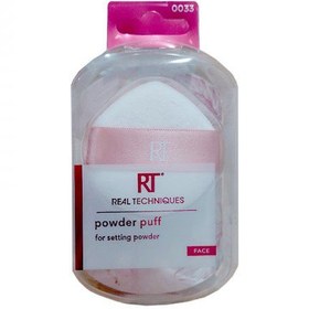 تصویر پد آرایشی مدل Powder Puff ریل تکنیک REAL TECHMIQUES POWDER PUFF FOR SETTING POWDER