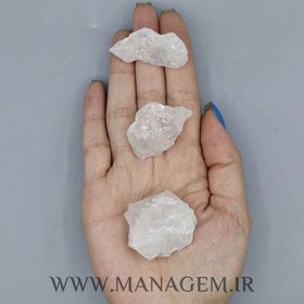 تصویر سنگ راف کوارتز شفاف 