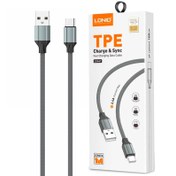 تصویر کابل تبدیل 1 متر USB به MicroUSB الدینیو مدلLS441 LDNIO LS441 USB to MicroUSB 1 meter