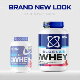 تصویر پروتئین وی بلولب یو اس ان USN Blue Lab Whey Protein Powder 