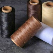 تصویر نخ موم زده مخصوص چرم دوزی متری 