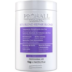 تصویر بوتاکس پروهال مدل prohall BTX Blend Repair blond حجم 1 کیلوگرم 