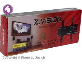 تصویر پایه دیواری تلویزیون ایکس ویژن مدل X-Vision Z33 مناسب برای تلویزیون های 26 تا 42 اینچ ا X-Vision Z33 X-Vision Z33