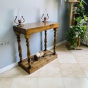 تصویر کنسول چوبی کد 110 