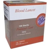 تصویر سوزن تست قندخون سلکتا مد مدل 4 پر 30G / بسته 100 عددی 