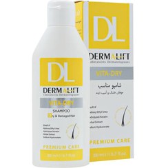 تصویر شامپو موی خشک و آسیب دیده ویتا درای درمالیفت 200 میلی لیتر Dermalift Vita Dry Shampoo For Dry And Damaged Hair 200 ml