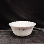 تصویر کاسه آبگوشت آرکوپال پارس اپال مدل لیندا 124 گل بنفش 