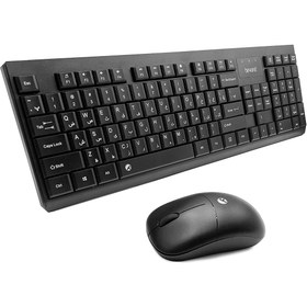 تصویر کیبورد و ماوس بی سیم بیاند مدل BMK-8105 RF Beyond BMK-8105 RF Wireless Mouse and Keyboard