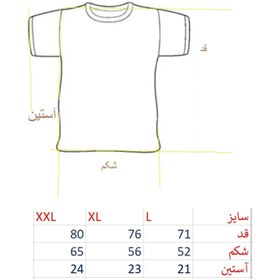 تصویر زیرپوش آستین دار مردانه عرشیا کد 295 رنگ سفید سایز XL 