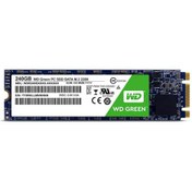 تصویر حافظه SSD وسترن دیجیتال مدل GREEN WDS240G1G0A ظرفیت 240 گیگابایت Western Digital GREEN WDS240G1G0A SSD Drive - 240GB