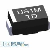 تصویر دیود US1M پکیج SMA Ultra Fast Diodes