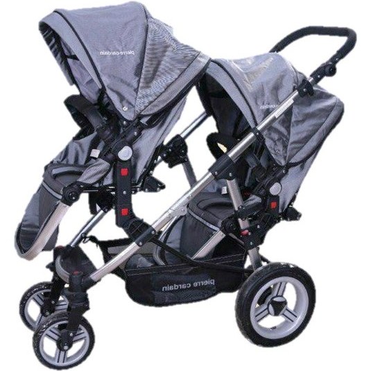 Pierre cardin discount twin stroller