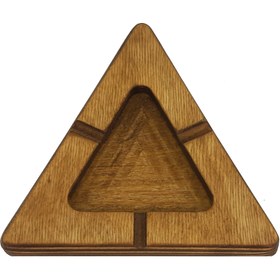 تصویر زیر سیگاری مثلث بزرگ 