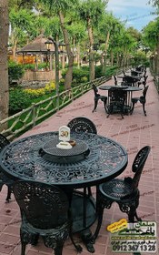 تصویر میز آتشدان 