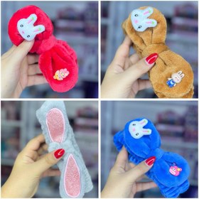 تصویر هدبند حوله ای 