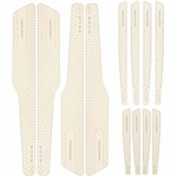 تصویر پک کامل محافظ و ضربه گیر بدنه خودرو ماهوت سری EDGE رنگ white مناسب برای RENAULT SANDERO STEPWAY 