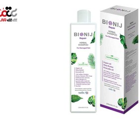 تصویر شامپو گیاهی موهای آسیب دیده 250 میلی لیتر بیونیج BIONIJ Herbal Shampoo For Damaged Hair