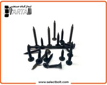 تصویر پیچ ام دی اف 28*4 چینی - ۱۰۰ تایی / سیاه MDF SCREW 4*28
