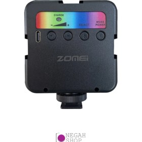 تصویر نور ثابت ال ای دی Zomei RGB 5W 