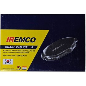 تصویر لنت ترمز عقب دیسکی ۲۰۶ تیپ ۵ EMCO 