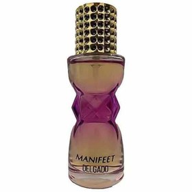 تصویر عطر جیبی زنانه مدل MANIFEET برند دلگادو حجم 25 میلی لیتر 