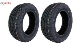 تصویر لاستیک کویر تایر 205/60R 14 گل KB77 Kavir Tire 205/60R 14 KB77