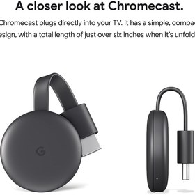 تصویر دانگل HDMI و گیرنده وای فای Google Chromecast 