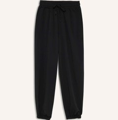 تصویر شلوار جاگر زنانه مشکی دفکتو 