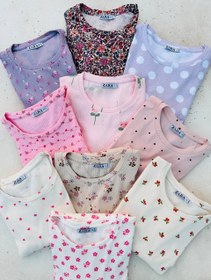 تصویر بلوز کبریتی یقه گرد 