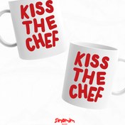 تصویر ماگ Kiss the chef 